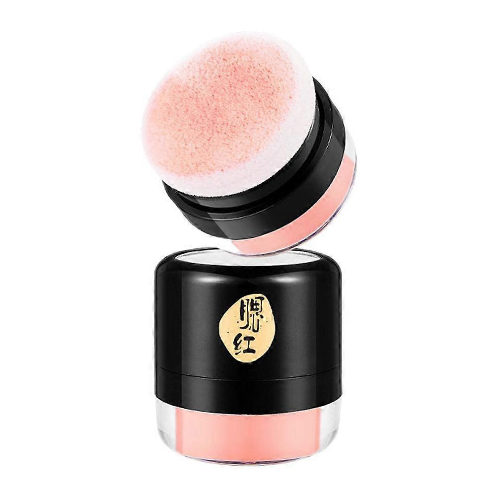 Mushroom Head Powder Blusher Lightweight Smooth Long Lasting High Color Rendering Compact For Easy Carry