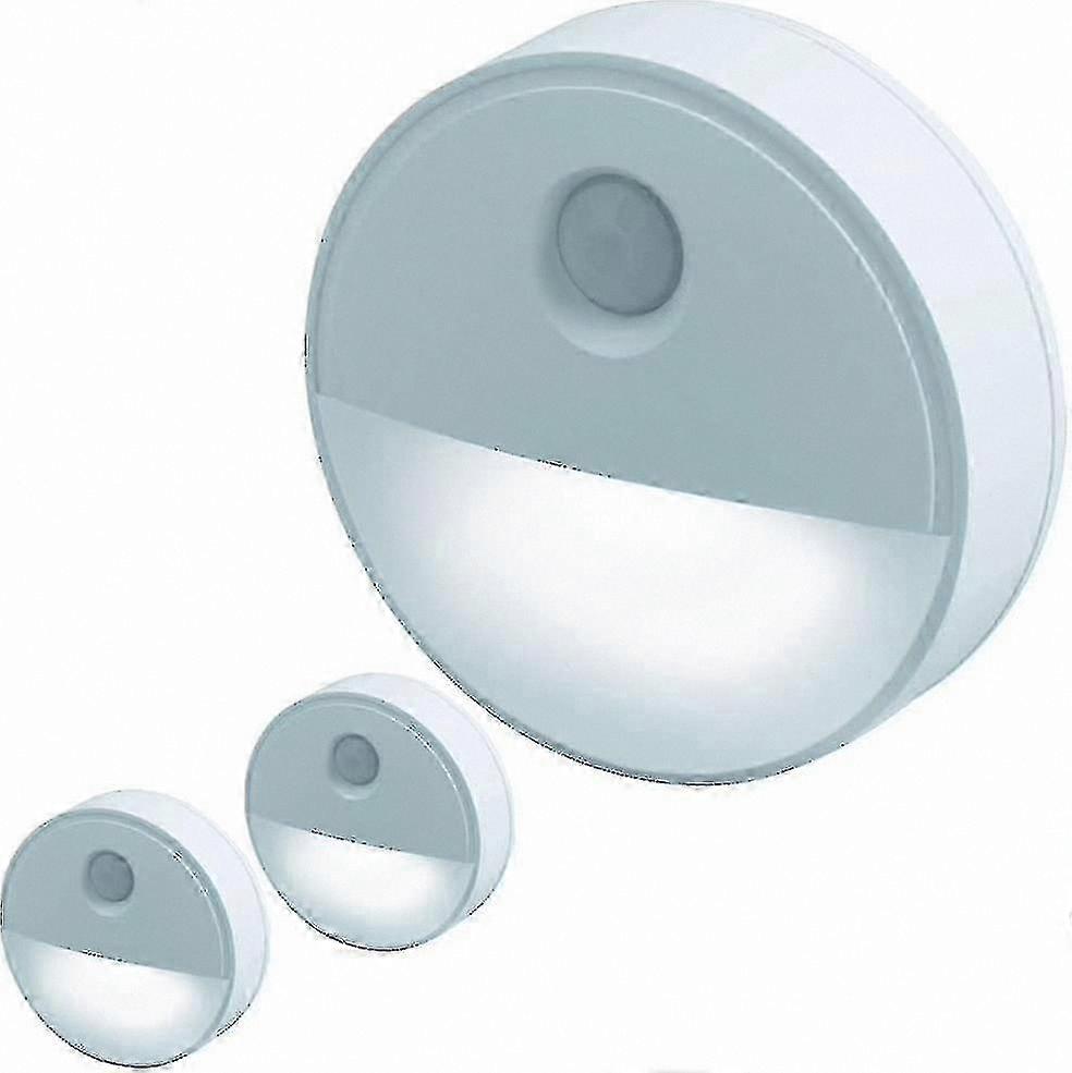 Indoor Motion Sensor Night Light, Battery Powered Wireless LED with Glare-Free Design