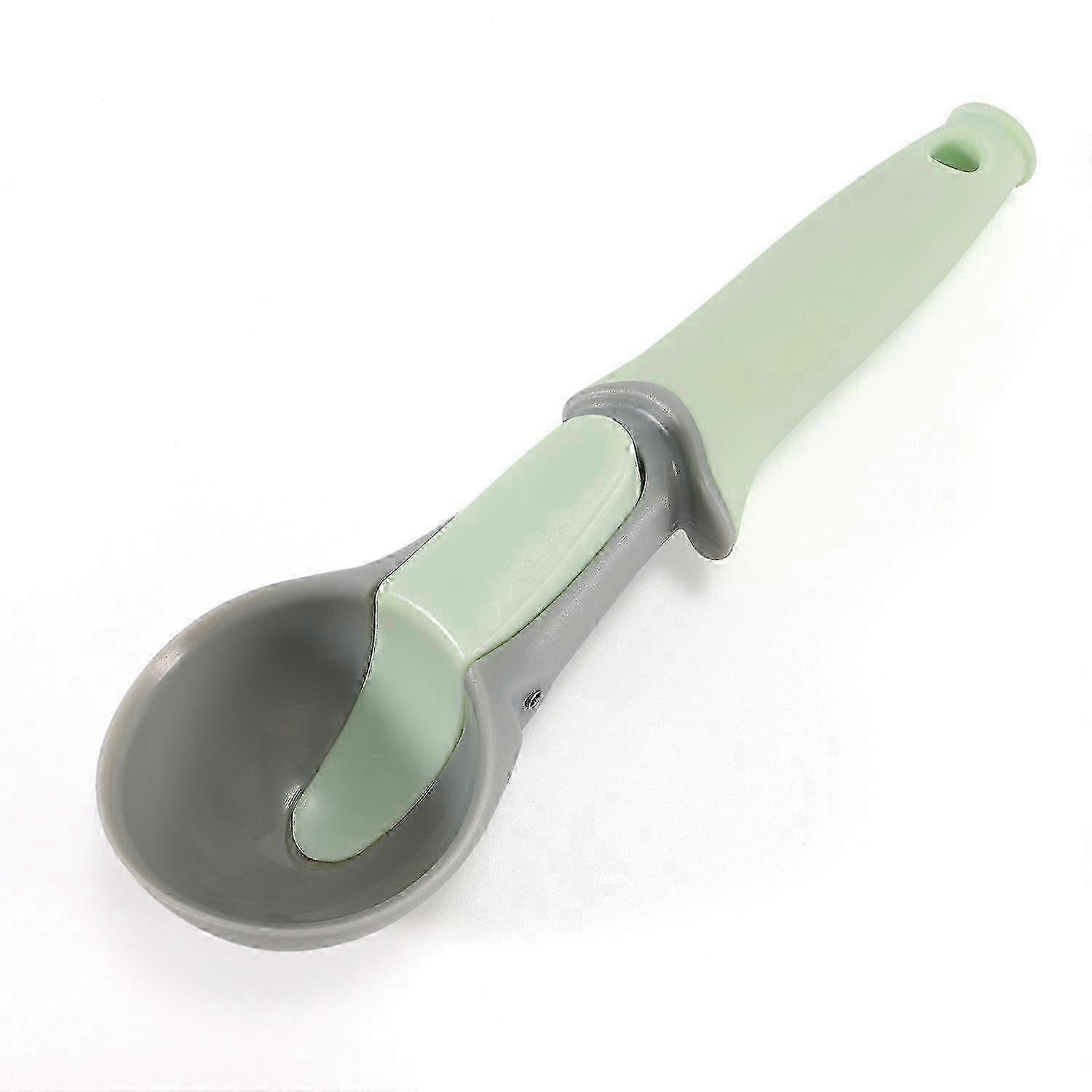 Improved Ice Cream Scoop Set: 2 Pcs. with Heated Scoop, Spatula & Paddle for Professional Ice Cream Making