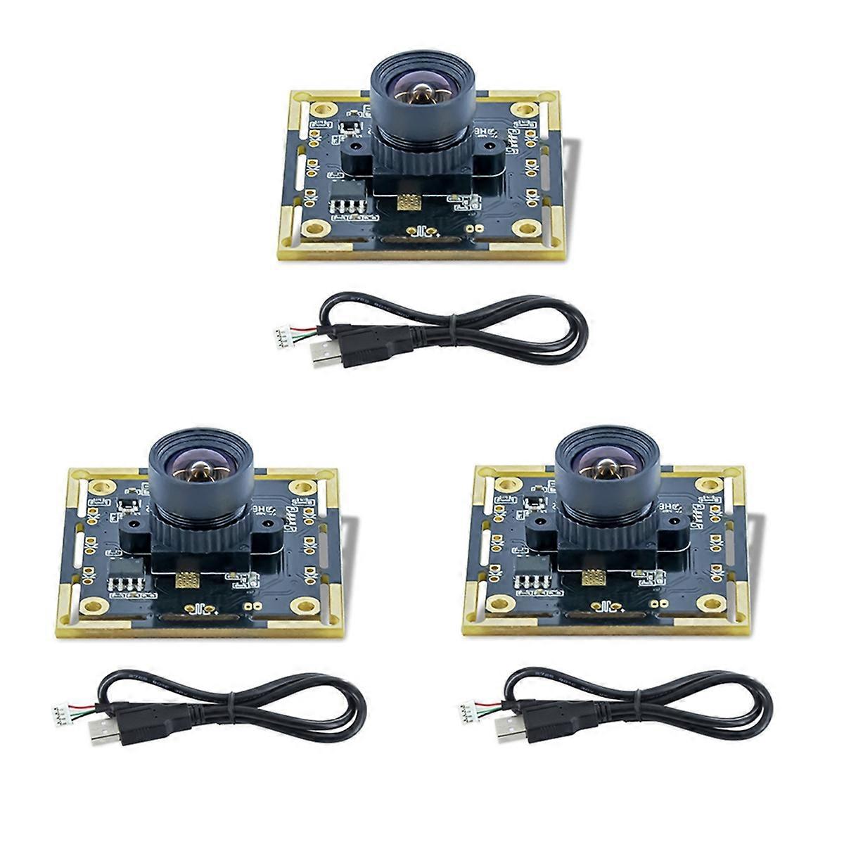 3Pcs 100 Degree Camera Module with 0.5 Meter Cable for WinXP/7/8/10