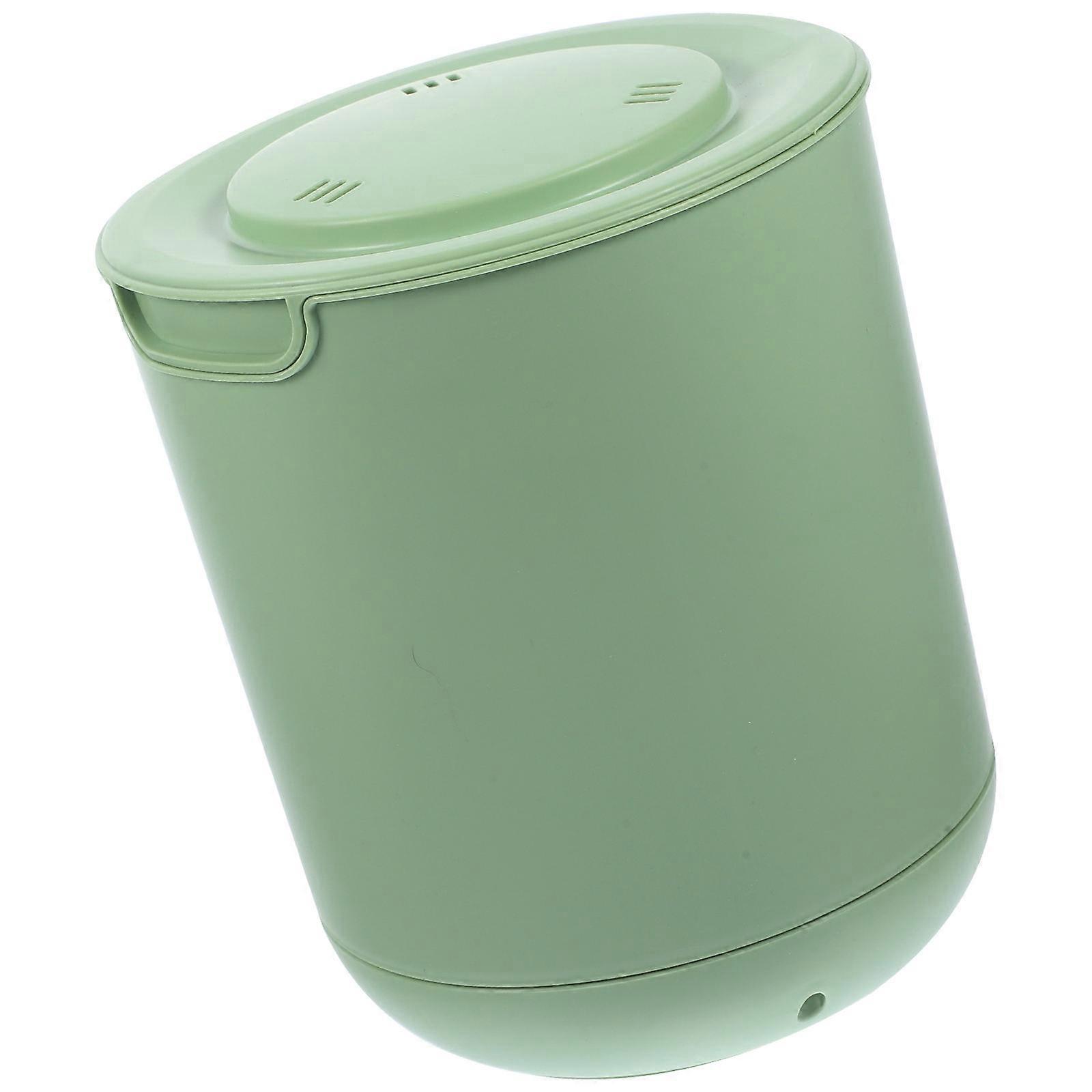 Plastic Bean Sprout Pot Germination Tray for Home Use Light Green Pp Material with 1 Set