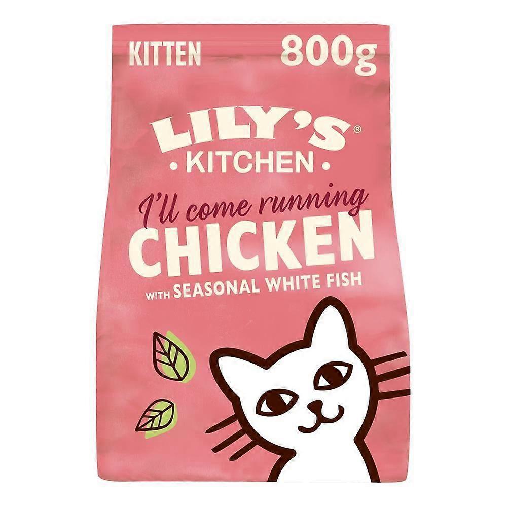 Lilys Kitchen Curious Kitten Tørfoder 800g - 4-pak