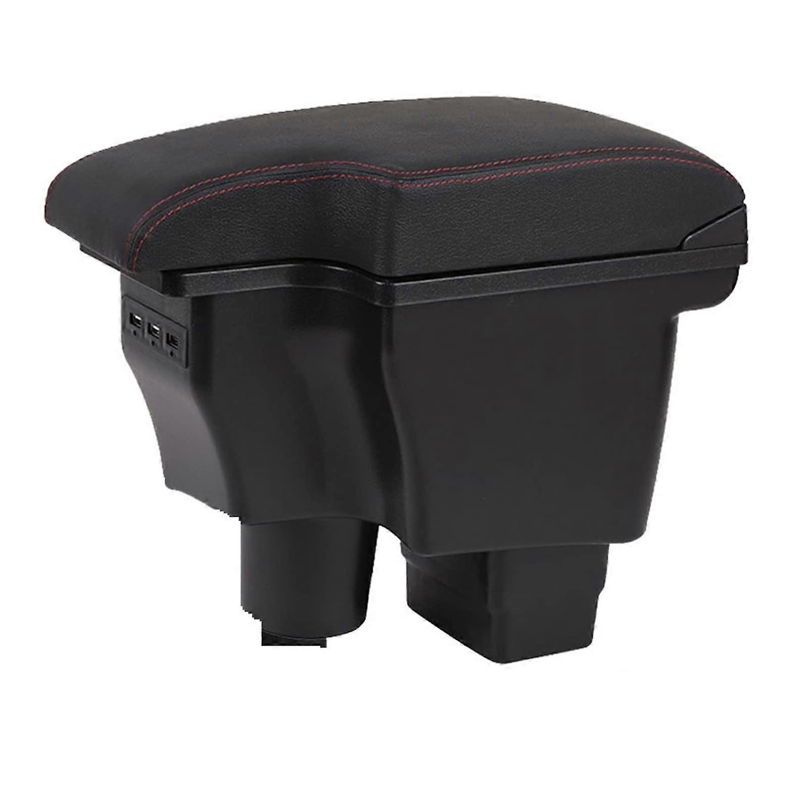 Car Armrest Storage Box For Mazda CX3 SKYACTIV, A1 Leather Center Console Organizer, Compatible With Mazda CX3