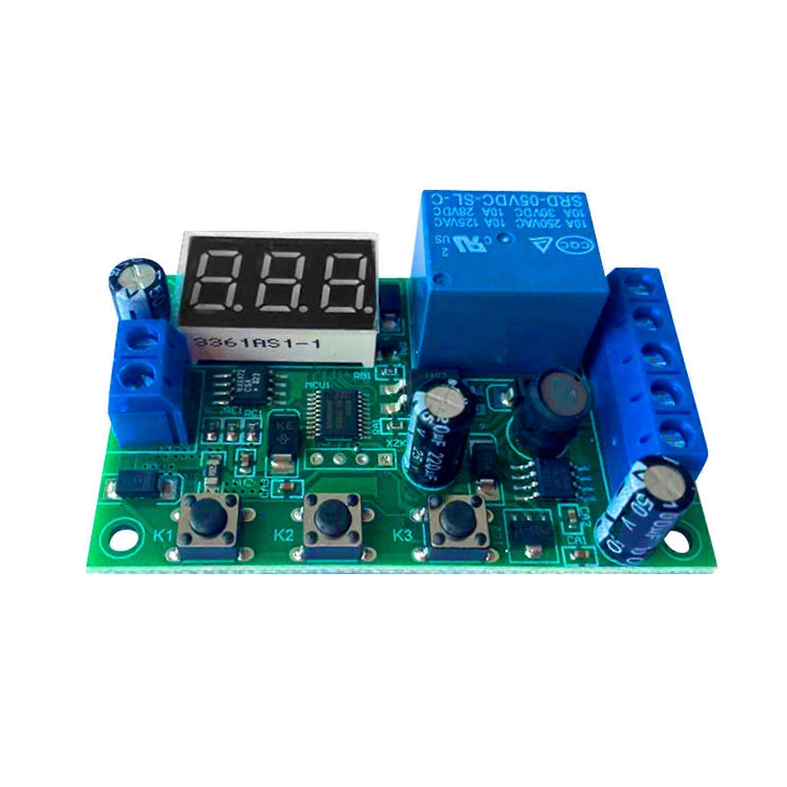 12V 0-10A DC Current Detection Module Current Sensing Detecting Delay Relay Control