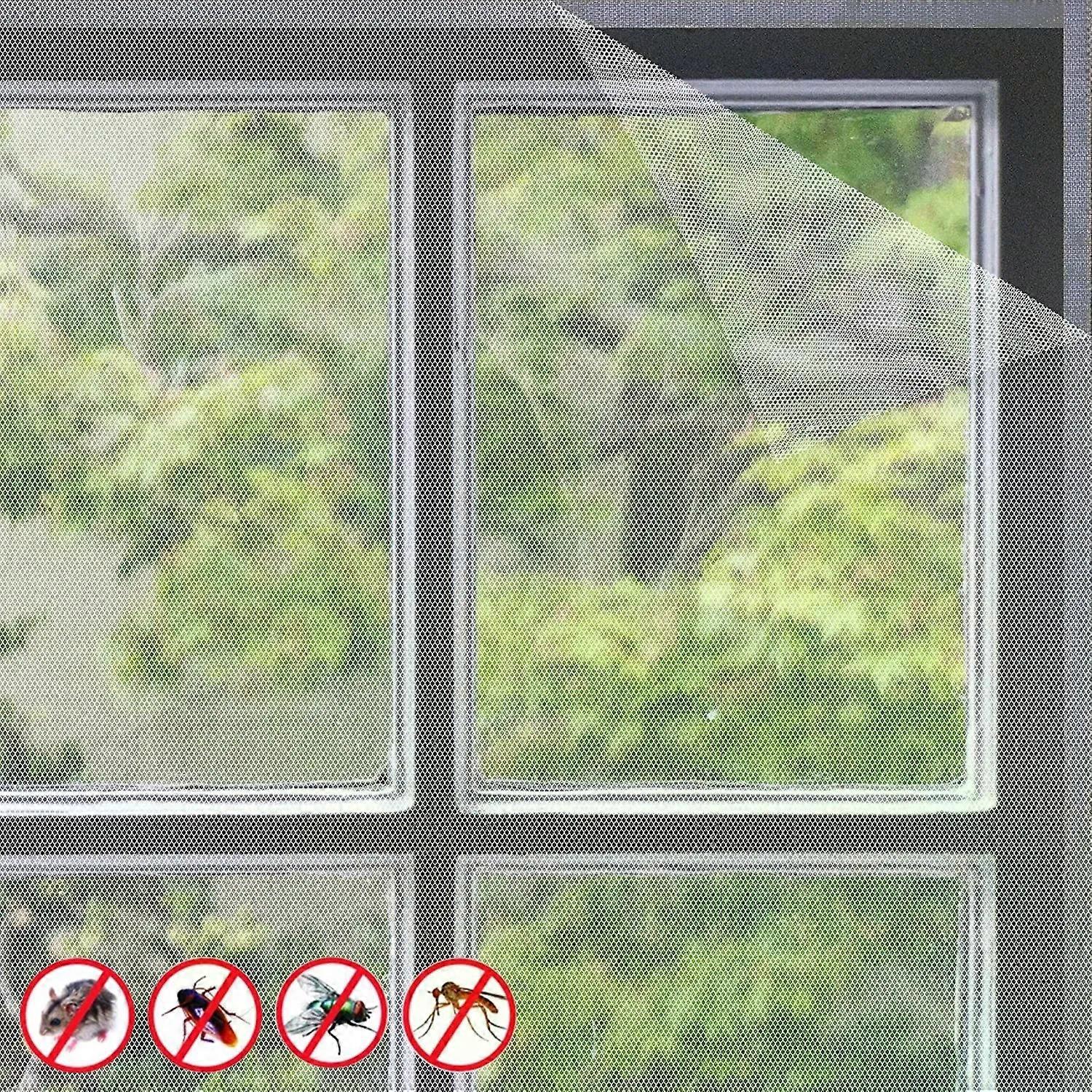 Nylon Self-adhesive Anti Mosquito Window Net Indoor Insect Fly cockroach Window Screen Mosquito nets for window Home Protector