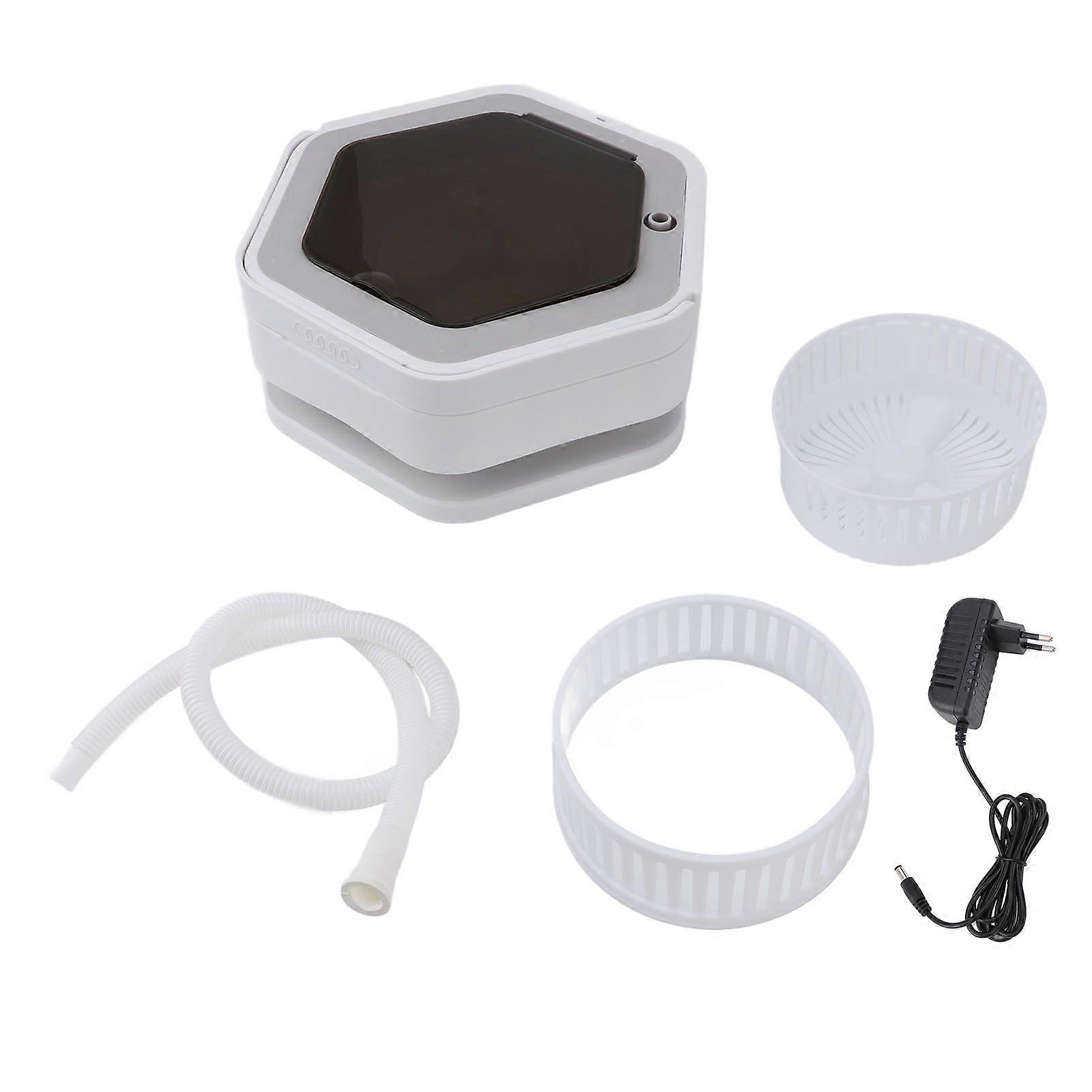 Portable Washing Machine 8L Capacity Multifunctional Foldable Mini Laundry Washer for Clothes Socks Underwear Gray