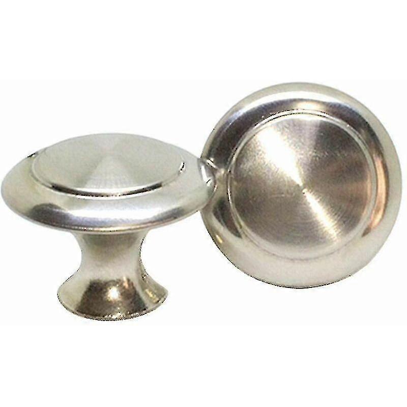 20x Metal Drawer Knob Kitchen Cupboard Door Knobs Satin Stainless S...