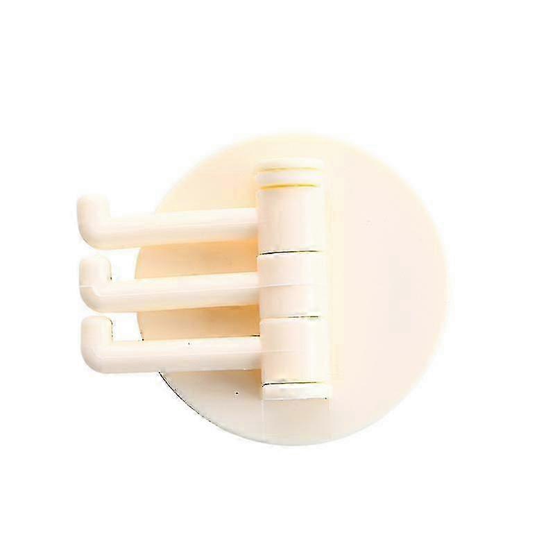 Multifunctional Bathroom Wall Rack No Punching Seamless Clothes Han...