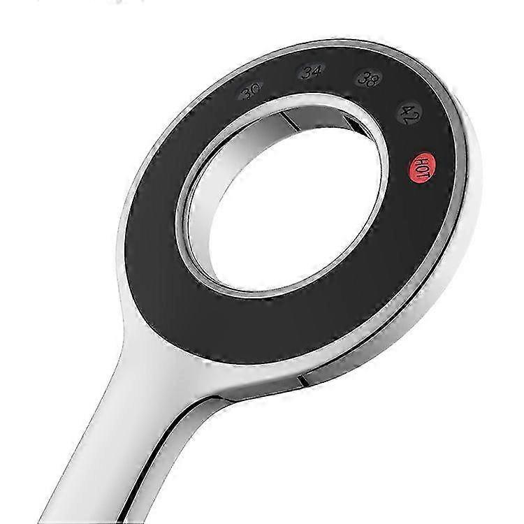 Shower Head Handheld Single-function Supercharged Temperature Displ...
