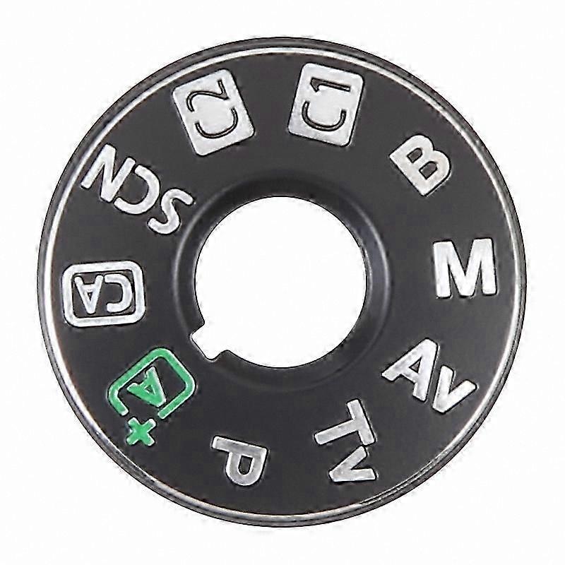 Metal Mode Dial Cover for EOS 6D Mark II Camera Replacement Pad