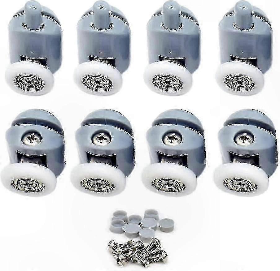 8-Pack Sliding Shower Door Rollers for Smooth Operation