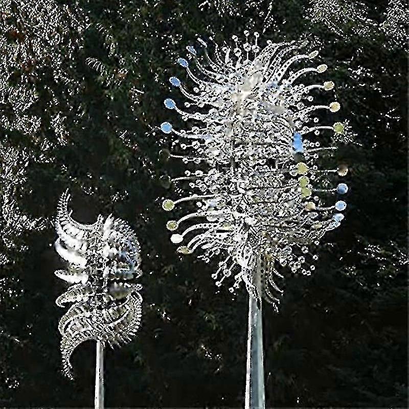 Rotating Metal Wind Chimes, Outdoor Decoration