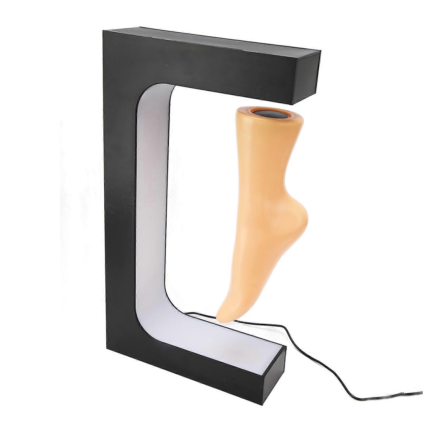 Schwebender Schuhständer LED RGB PWM Auto Rotation EU Stecker