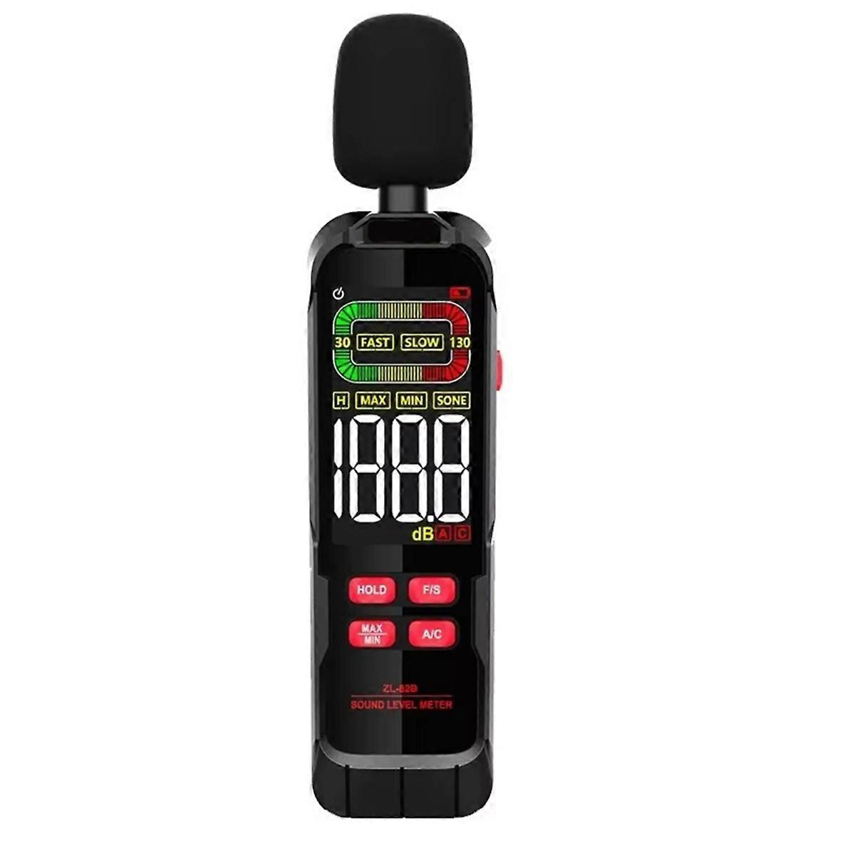 USB Charging 30-130dB A/C Weighted Digital Sound Level Meter Handheld Decibelimetro Decibel Noise Me