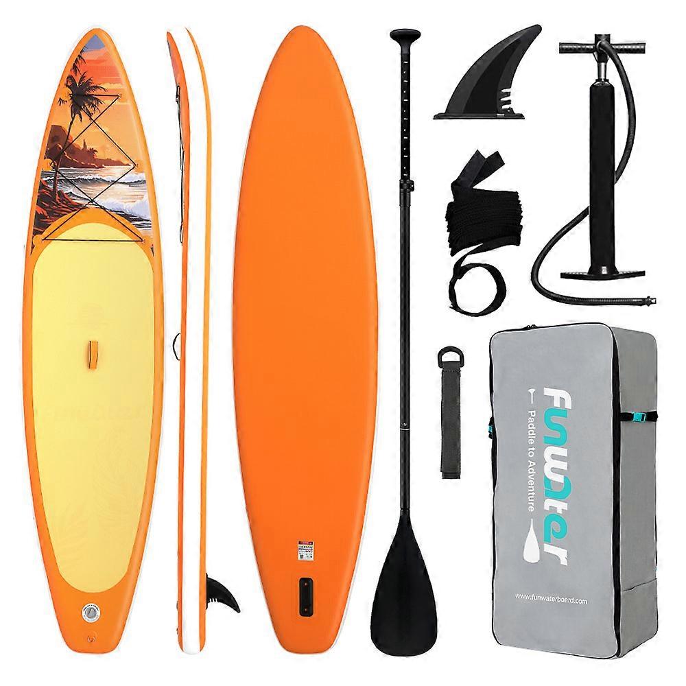 FunWater Inflatable Paddle Board SUP FW54A, 350 x 84 x 15 cm, 180 kg Capacity