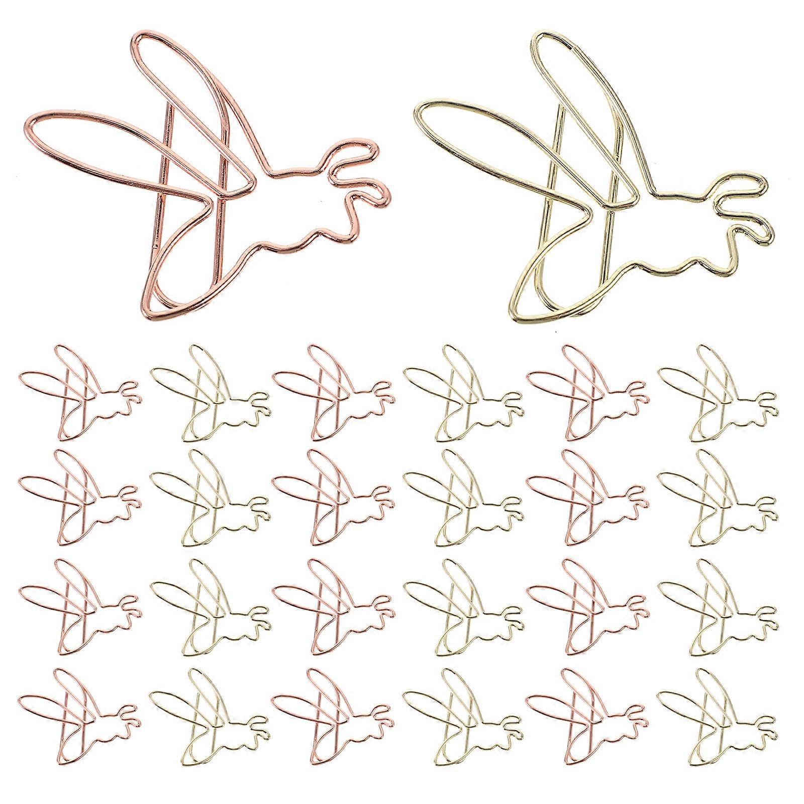 Paper Clips Creative Shaped Paper Clips for Office Use 20Pcs