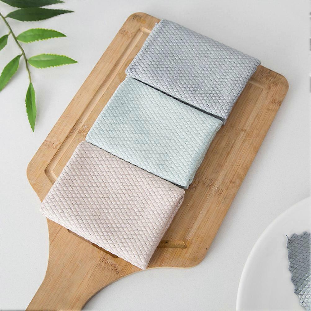 Cleaning Cloth Kitchen Wiping Rags for Home Use 6Pcs