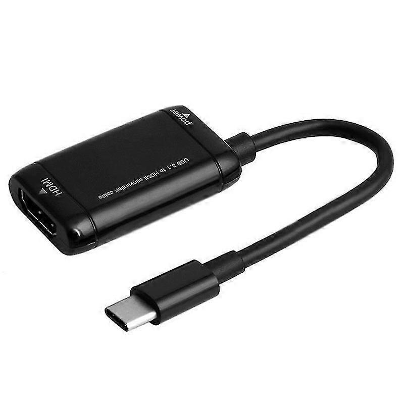 Usb-c Type C To Hdmi Adapter Usb 3.1 Cable For Mhl Android Phone Tablet