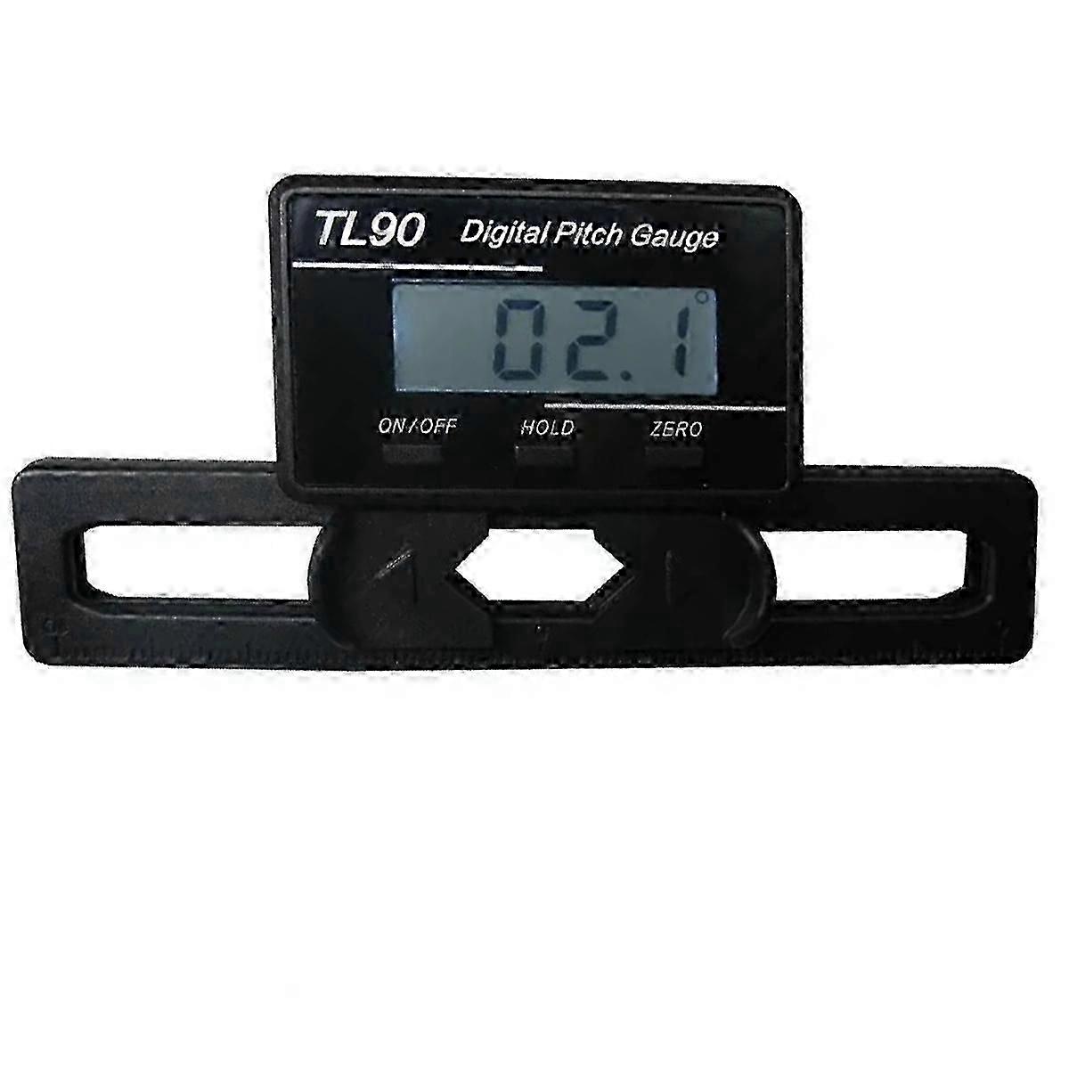 TL90 LCD Digital Pitch Gauge Propeller Angle Measurement Tool Backlight Gyro Sensor ST250-800