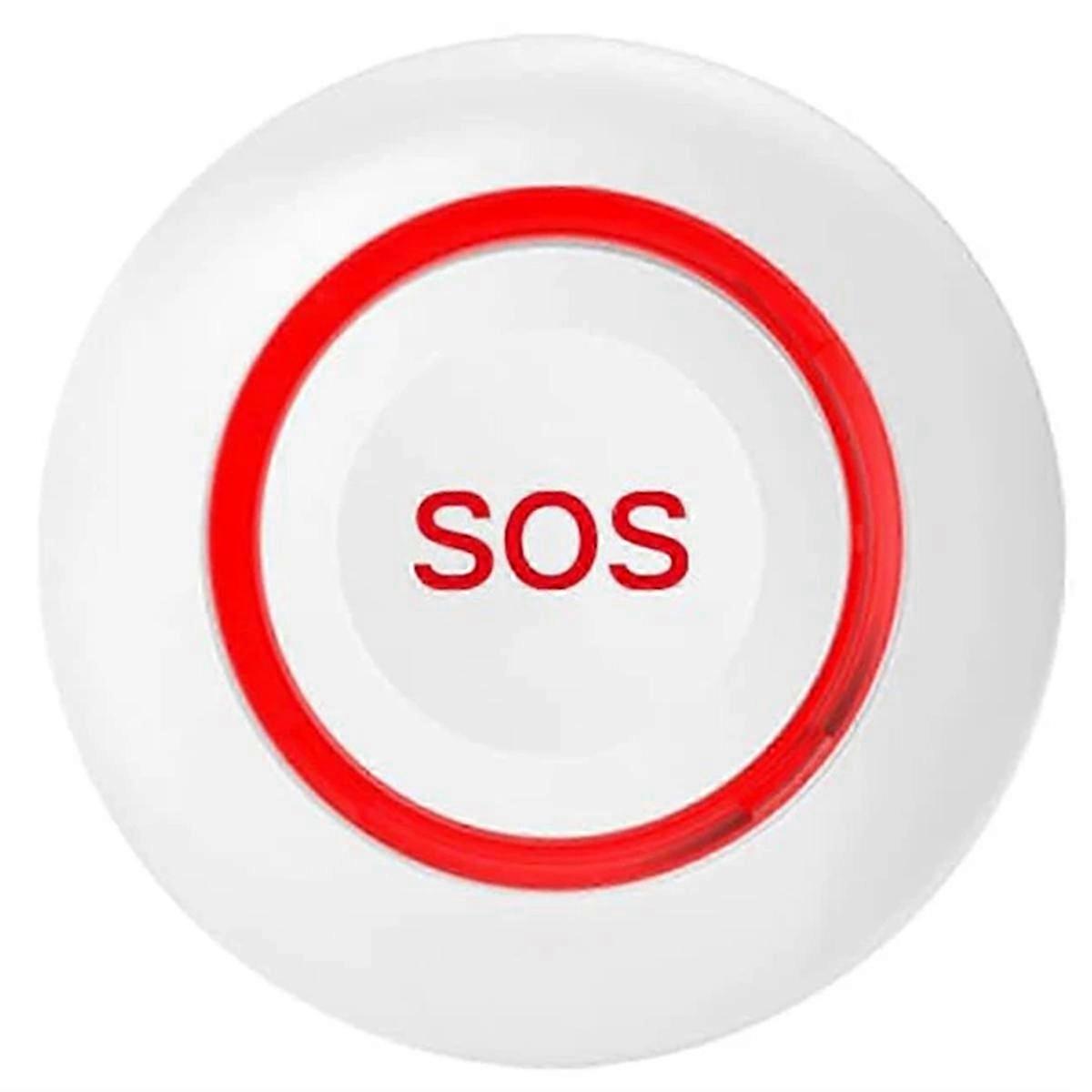 Rechargeable Battery for WiFi SOS Alarm Button, Smart Emergency Panic Button for the Elderly, Personal Security Device for Old Man