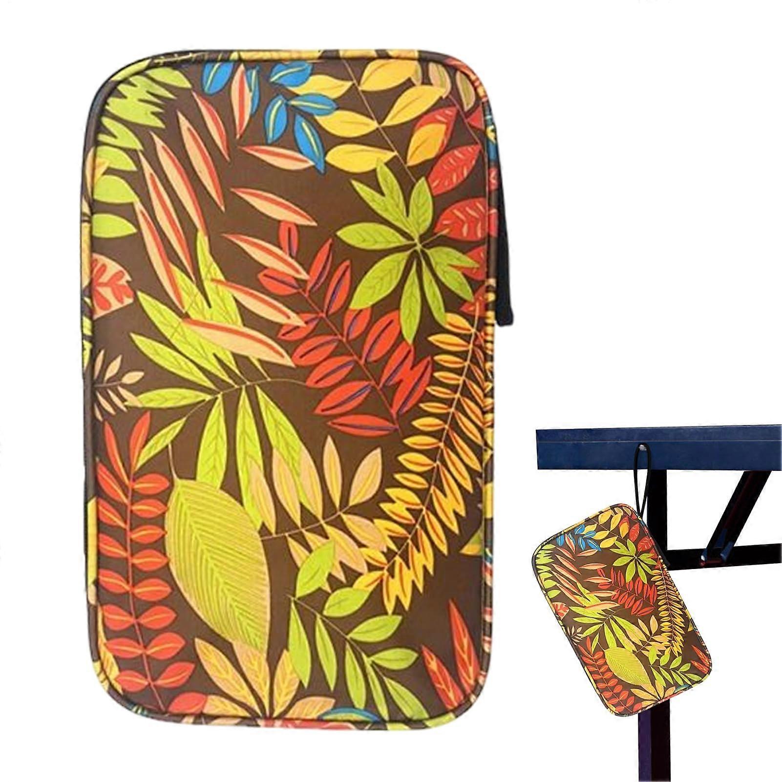 Table Tennis Bat Case Portable Paddle Cover Lightweight Pong Racket Protector Fits Standard Rackets Travel Organiser