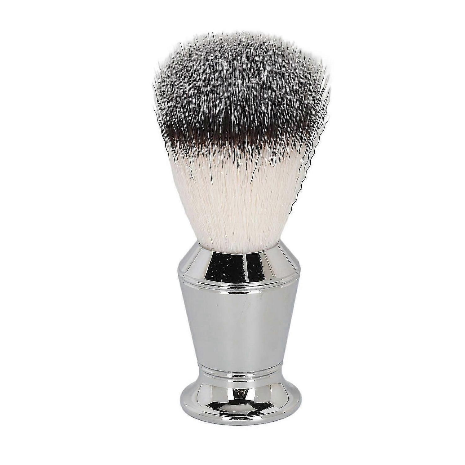 2025 Latest Model Beard Foaming Brush Stainless Steel Handle Remove Residue Im...