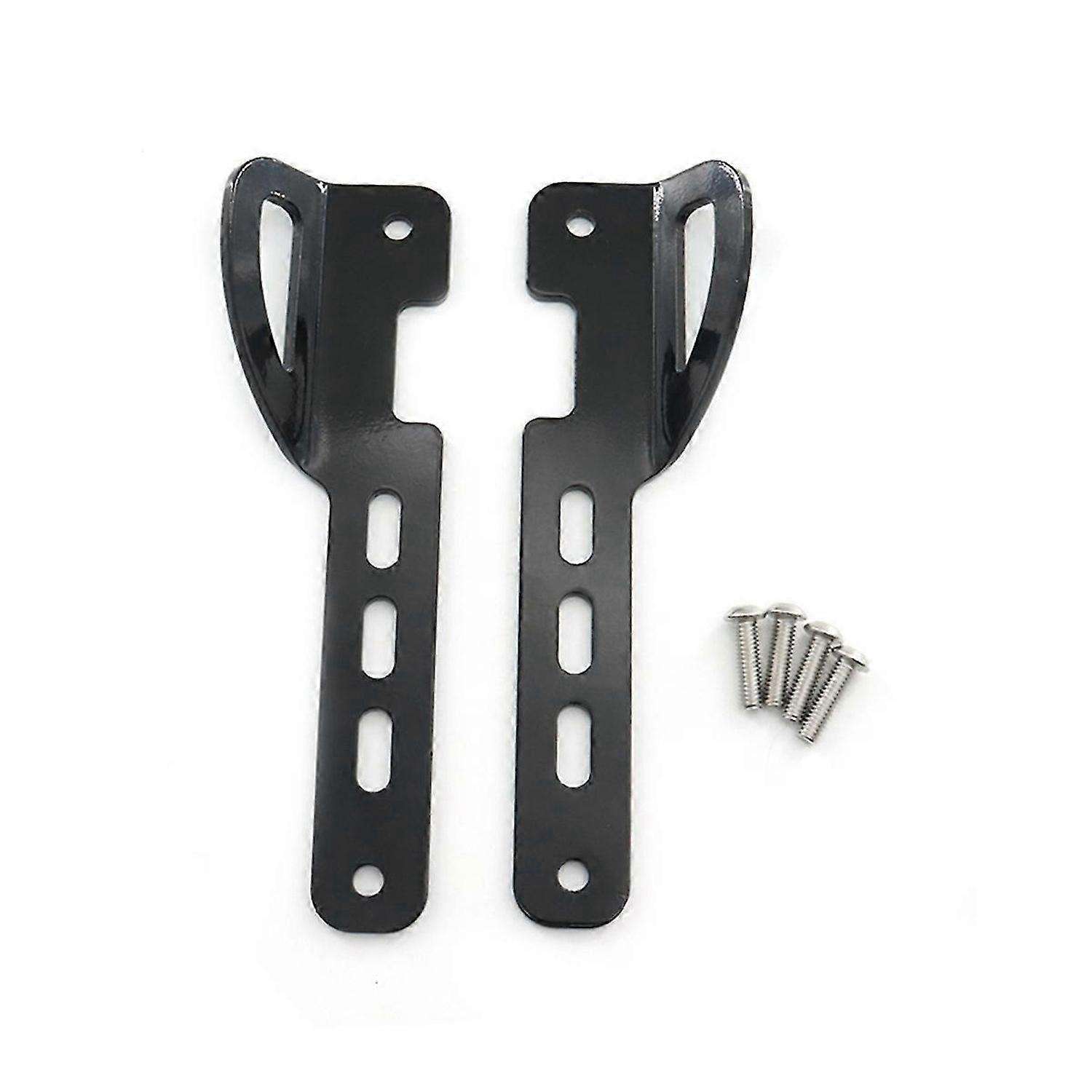 Motorcycle Front Binding Tie-Down Brackets for Harley Black