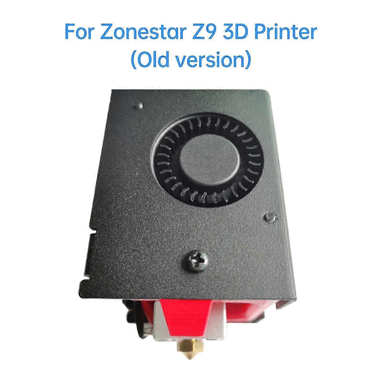Zonestar HE4_24V 3D Printing Head for Z9 3D Printer (Old Version) - 1-4 Color Filament Support, High Temp for PLA, PETG, ABS etc. with Extension Wire