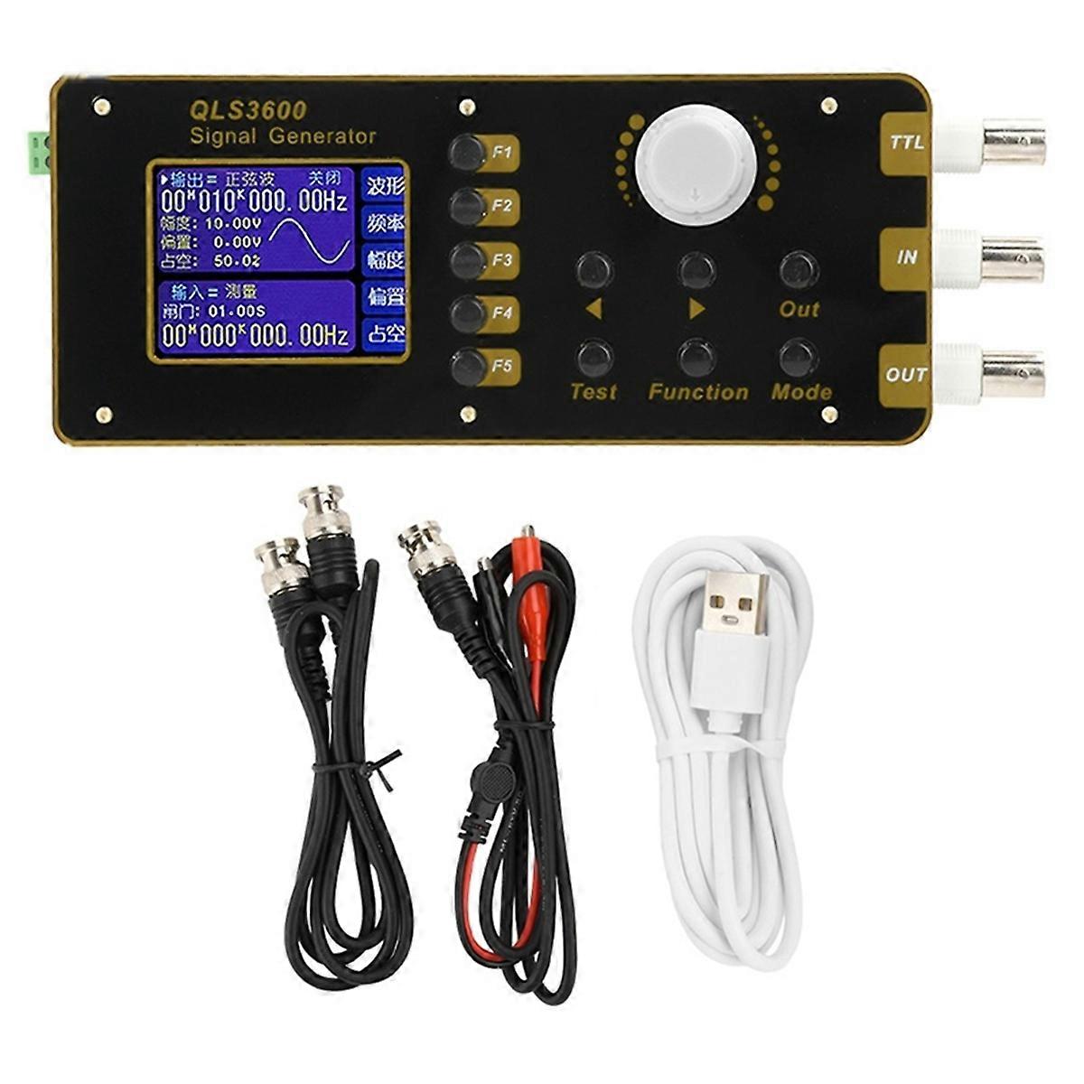 QLS325S 2.4 Inch DDS Waveform Generator 30MHz 0-10V