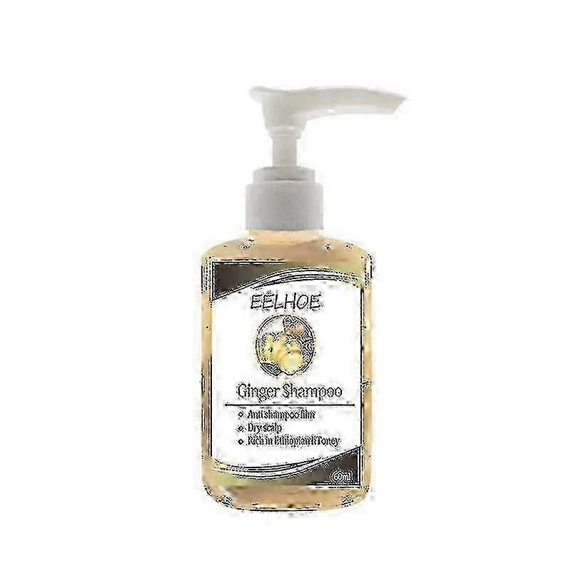 60ml Haaruitval Behandeling Shampoo Haarverzorging Shampoo Bar Gember Haargroei Kaneel -