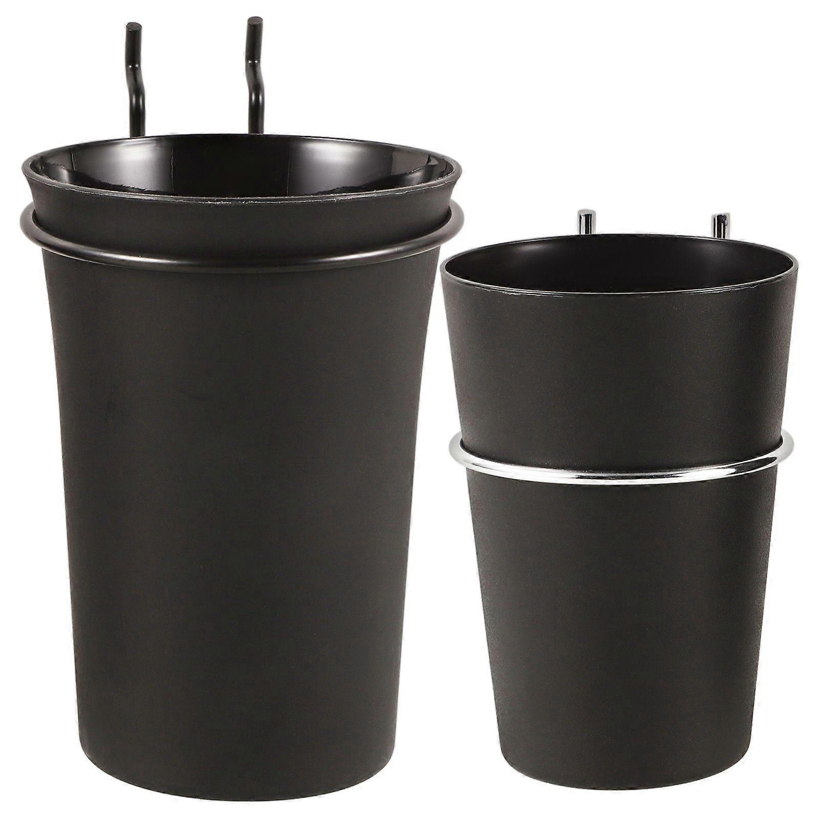 2pcs Pegboard Cup Holders Peg Board Key Hook Pegboard Bins Pegboard Organizer Multi-function Pegboard Storage Cup With Hooks Office Essentials