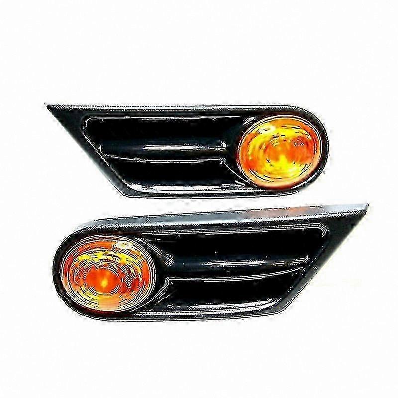 LED Side Fender Marker Light for 2007-2013 R56 R57 R58 R59 Vehicles Replacement Part Number 63137260202 63137260201