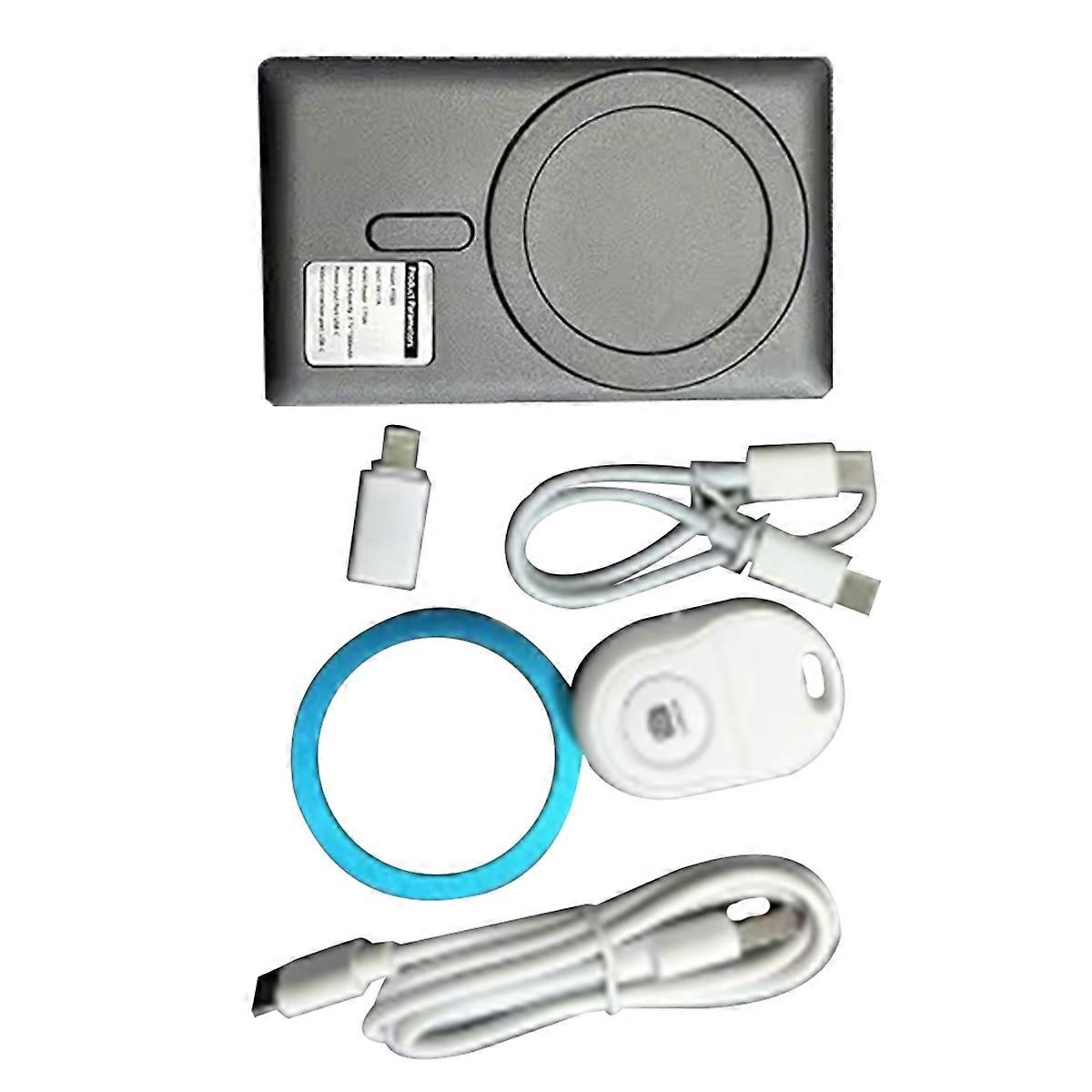 Wireless Magnetic Selfie Monitor for Selfie Mirroring Enhanced Rear Camera Viewing Grey