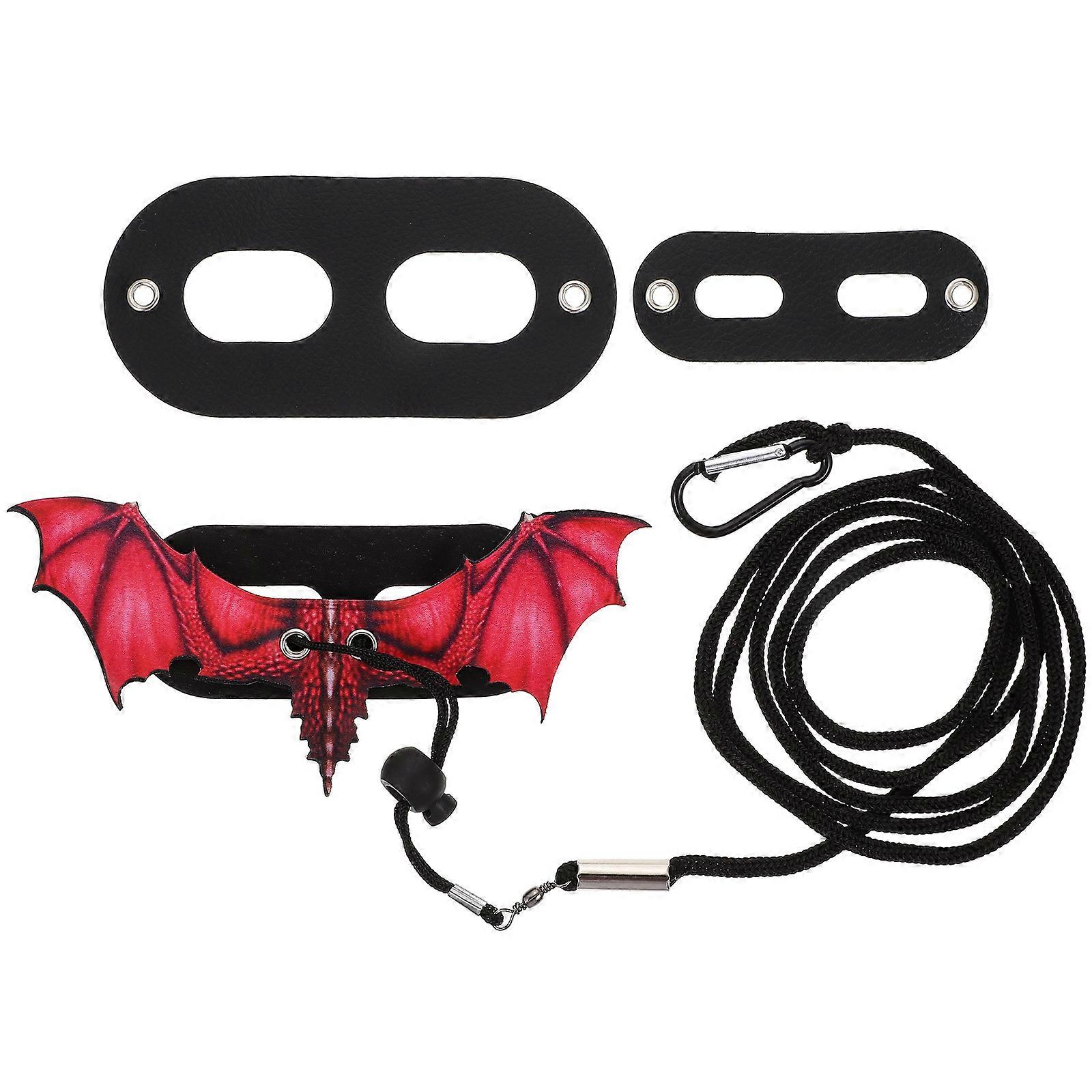 Outdoor Reptile Rope Reptile Traction Harness for 1Set Red Cloth