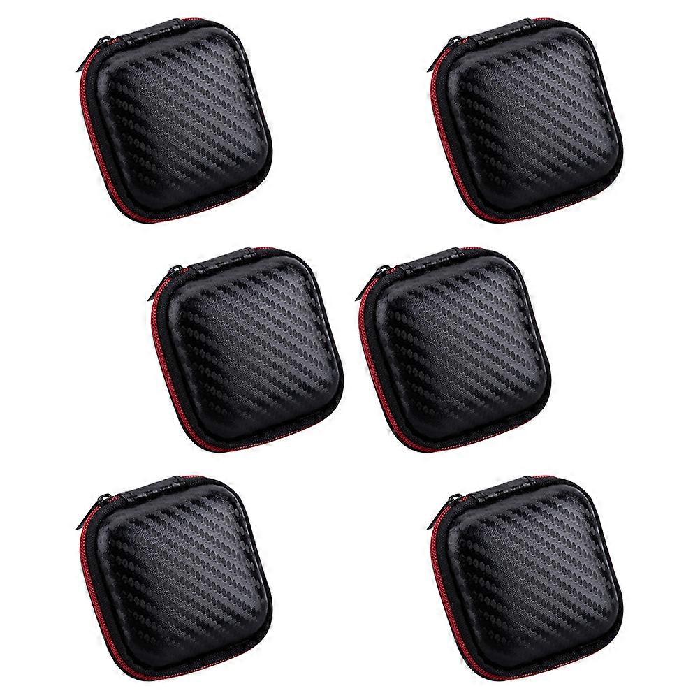 Data Cable Storage Bag for Electronic Accessories with 6Pcs Portable Bags