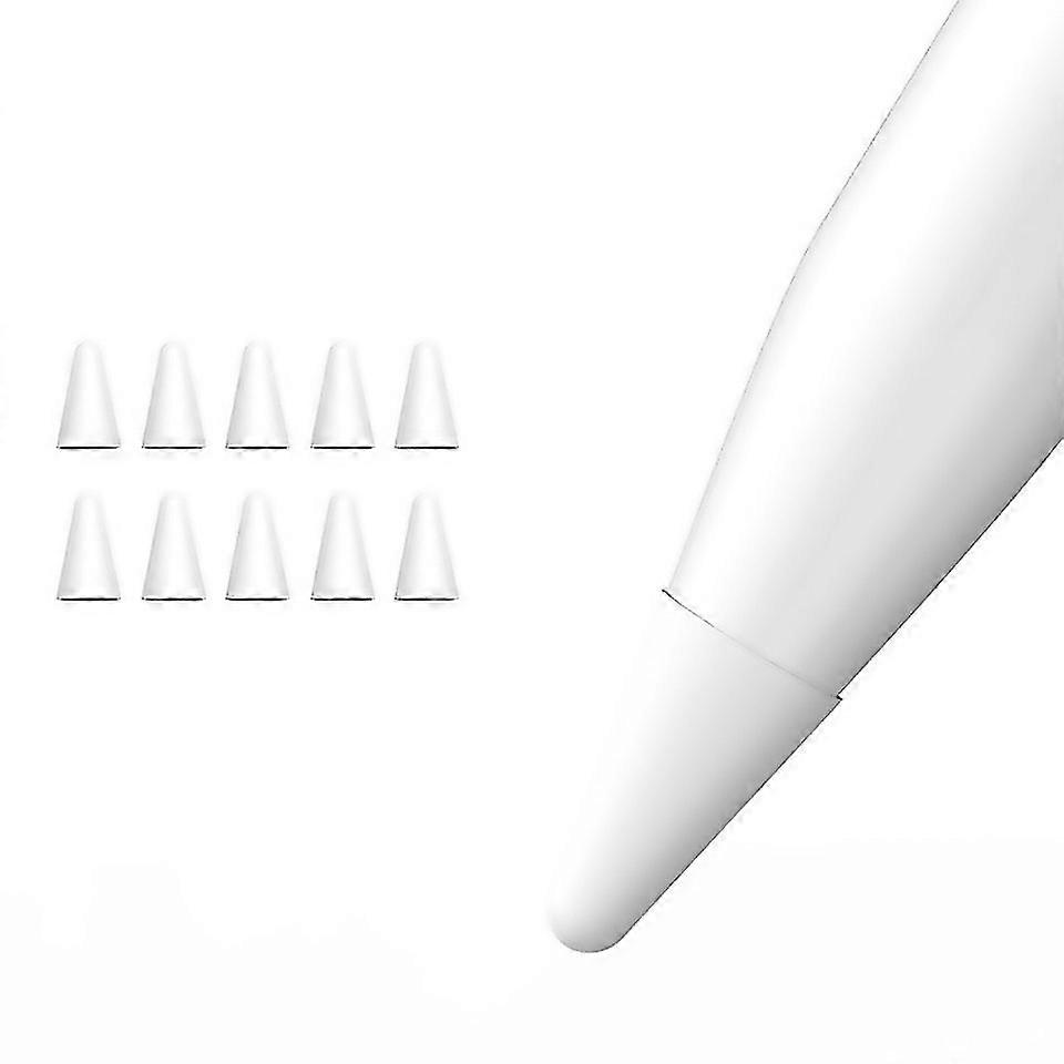 For 10pcs Silicone Tip Case Protective Cover For Apple Pencil 1st 2nd Touchscreen Stylus