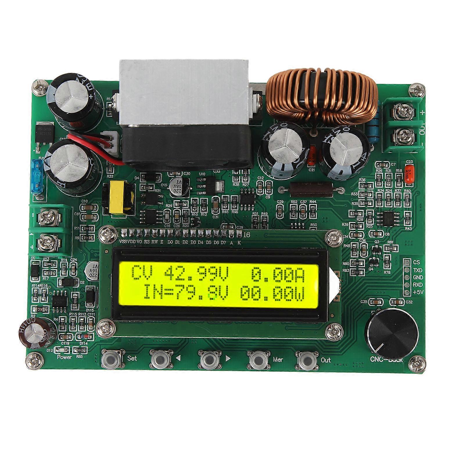 Module abaisseur de tension, entrée 10-100 V, sortie 0-90 V, affichage numérique LCD, convertisseur abaisseur de tension pour le contrôle