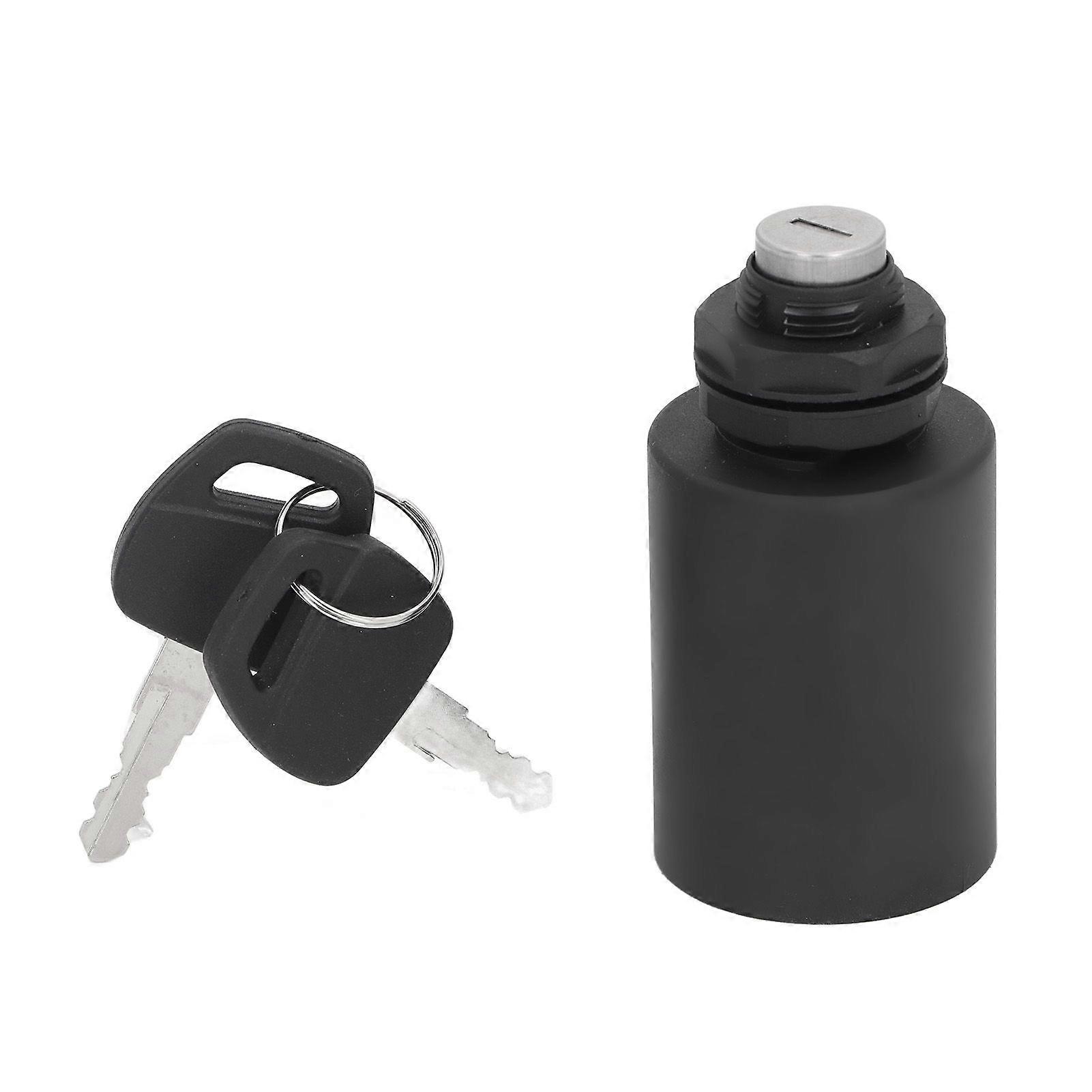 Ignition Switch 7915492632 Stainless Steel Forklift Key Ignition Starter Switch Replacement for Linde 1218 351 352 Series