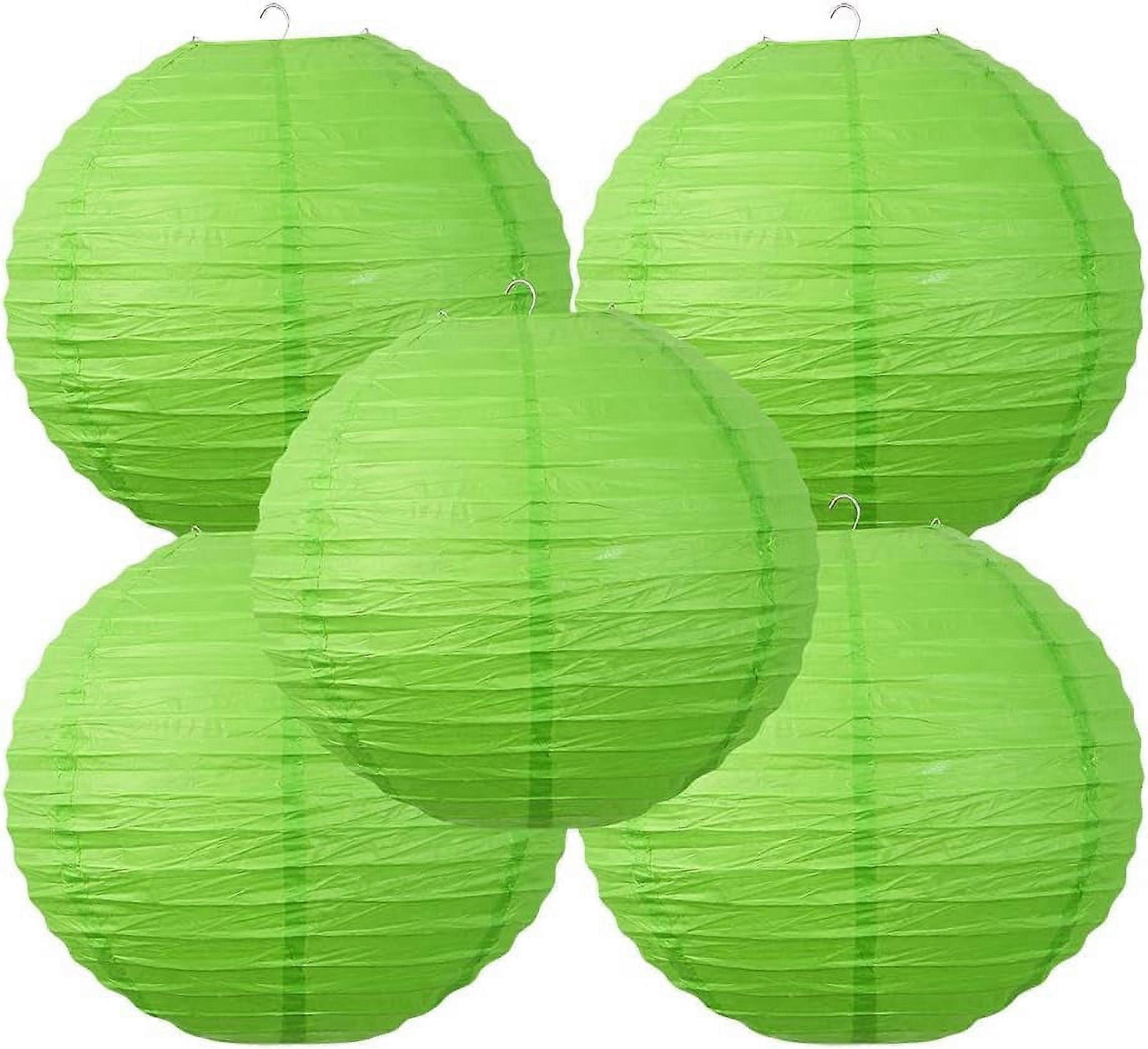 Chinese Style Paper Lanterns, Set of 5, Suitable for Party Decoration