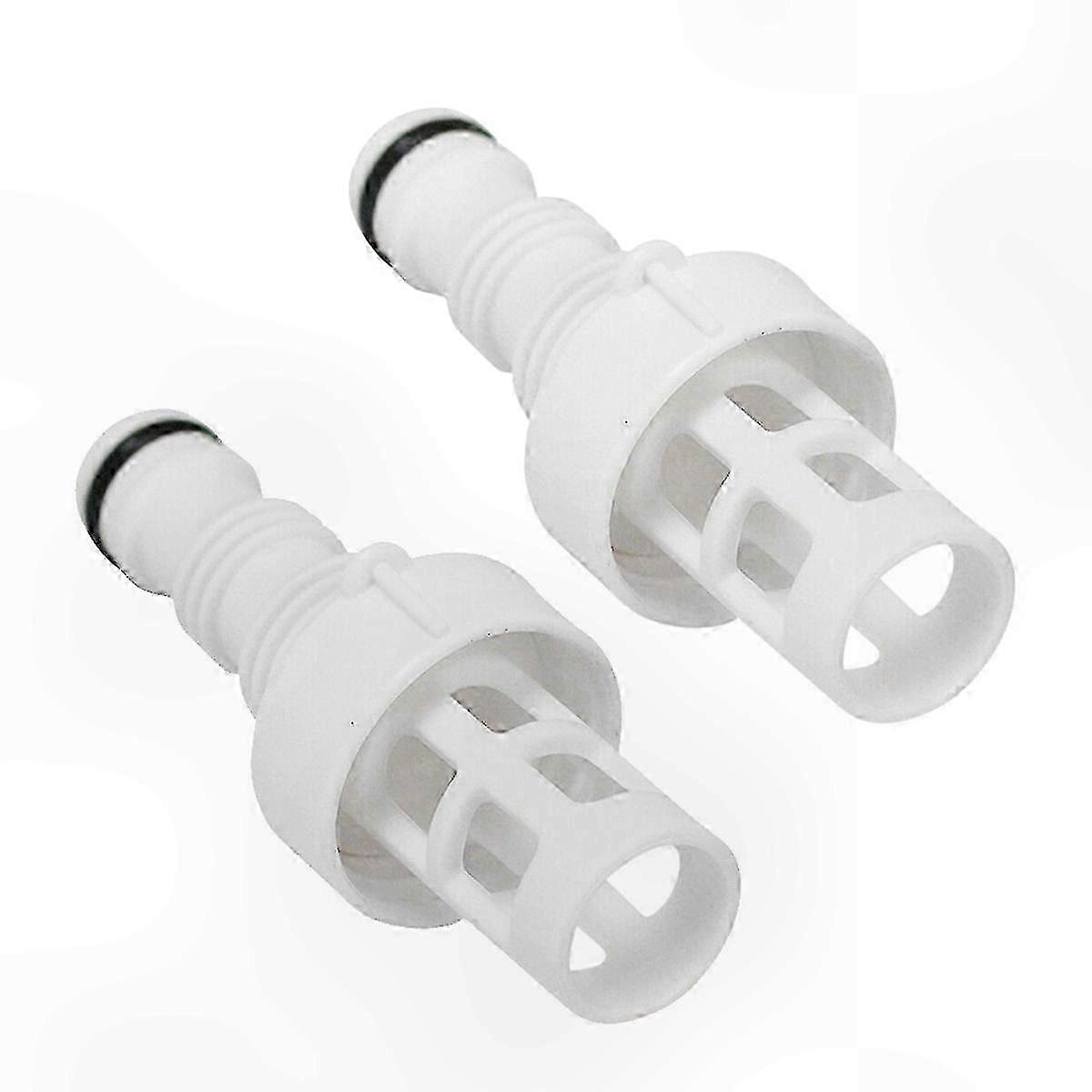 2-Pack Intex Drain Adapter - Garden Hose Connector for Spas, Hot Tubs & Pools
