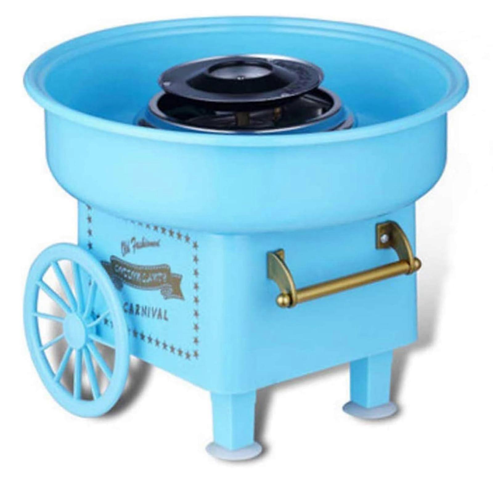 Electric Cotton Candy Machine Retro Style Floss Maker For Sugar Or Hard Candy For Birthday And Christmas Parties