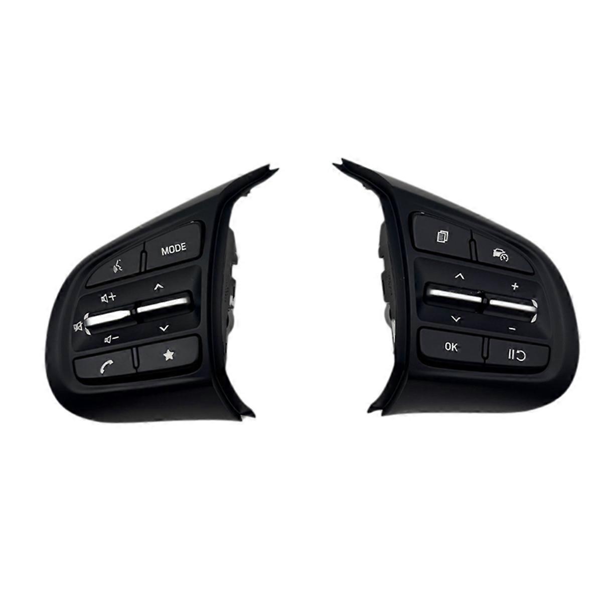 1Pair Steering Wheel Cruise Switch Contro Volume Audio Button for Reina 17-20 96710-D0110 96720-D005