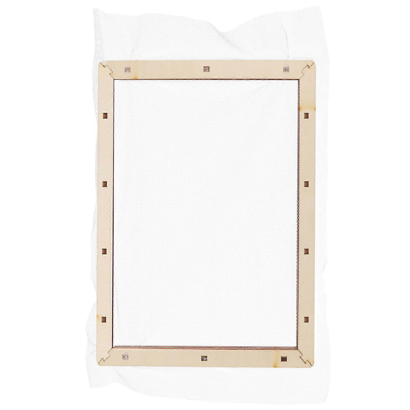 Wooden Paper Making Screen Paper Making Frame for 5Pcs Project