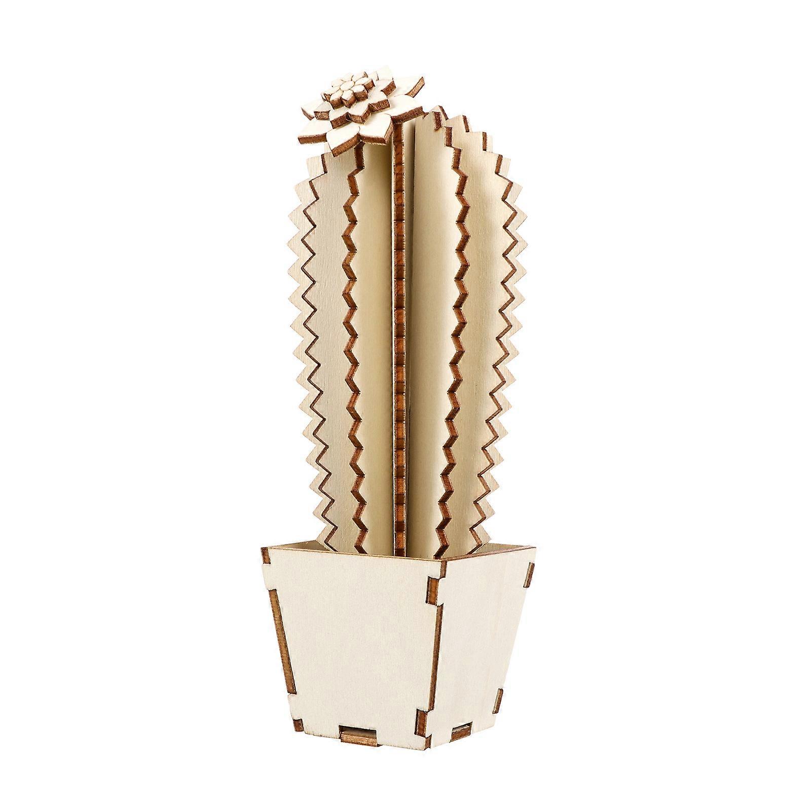 Cactus Shape Tabletop Decoration 2 Sets Home Ornament Easy To Use For Dining Table