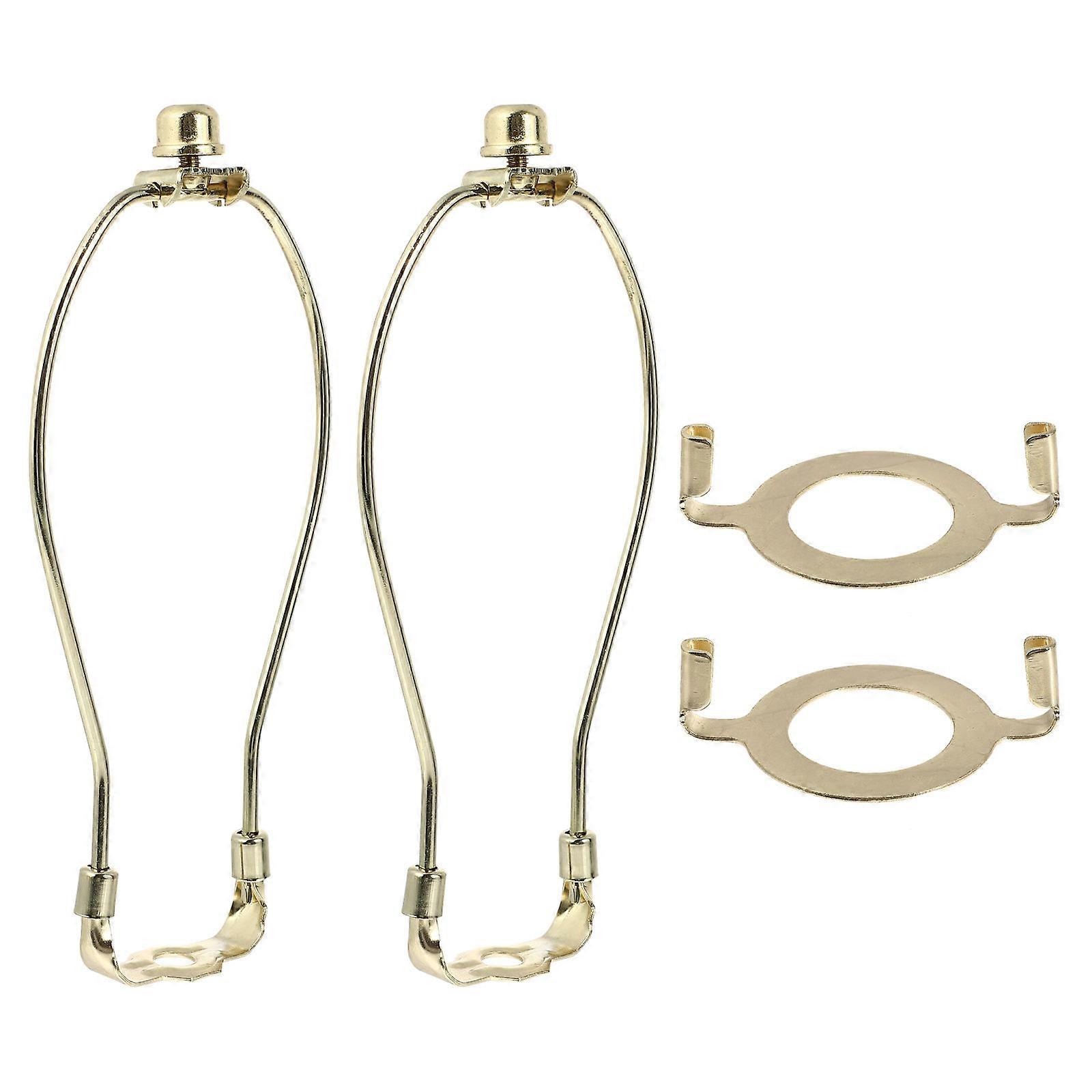 Golden Lamp Shade Holder for 4Pcs Lampshade Bracket Kit