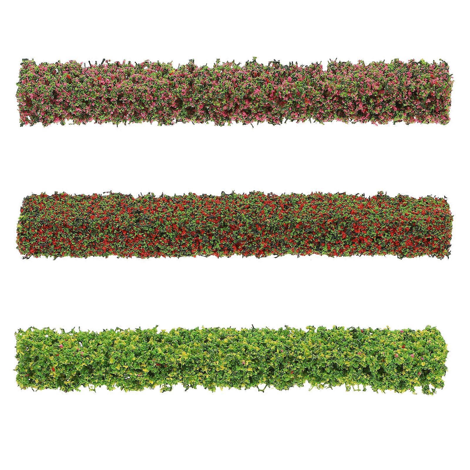 Mini House Accessories for Decor 9Pcs Mini Flower Bed Models
