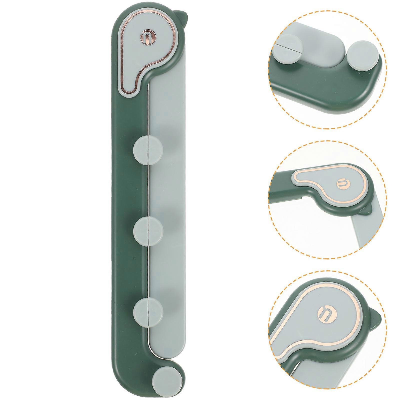 Sink Strainer Rack 5Pcs Triangular Design For Kitchen Sink Drainage Protection 21X4CM Green