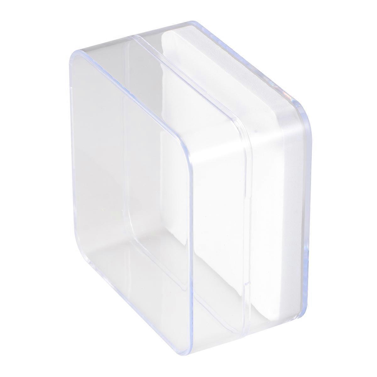 3Pcs Multifunctional Specimen Display Box Suitable For Small Photos 110x110x60mm Transparent