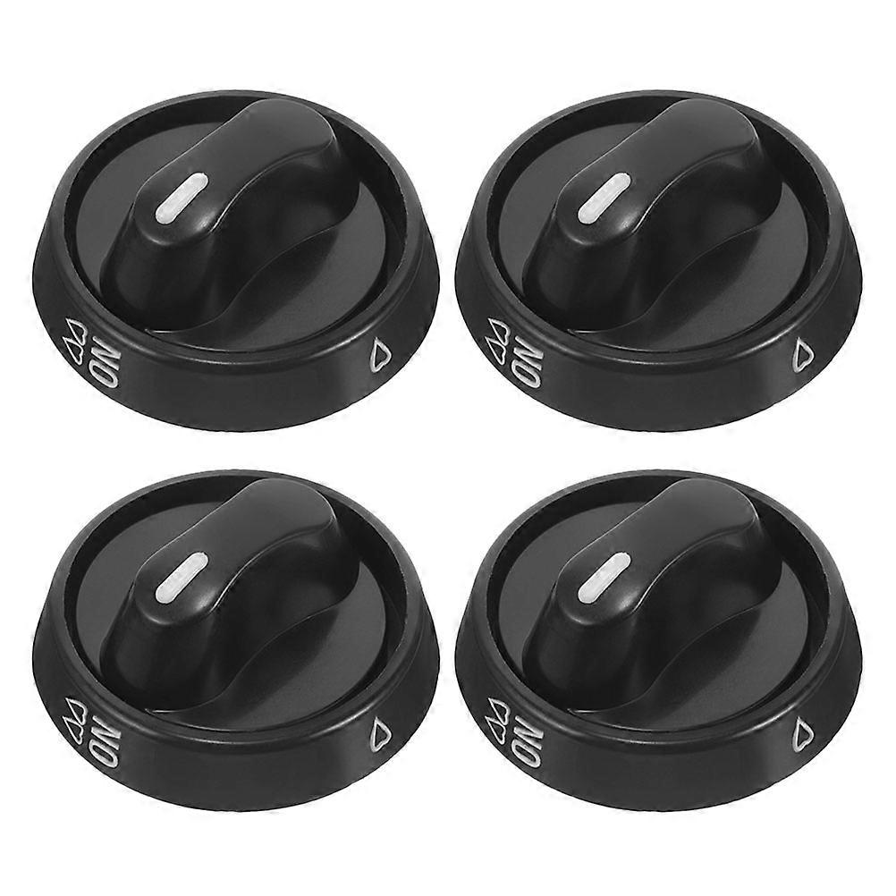 Universal Burner Control Knobs for Gas Stove Kitchen Use 12Pcs Black
