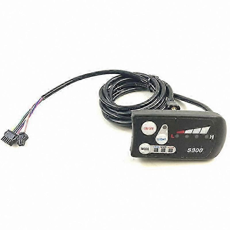 Smart LED Display for Electric Bikes 36V-48V Intelligent Control Panel E-Bike Accessory